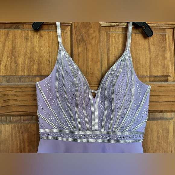 Lavender Homecoming Dress - Picture 2 of 4